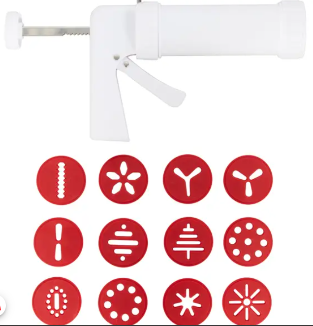 13-Piece Holiday Cookie Press Kit