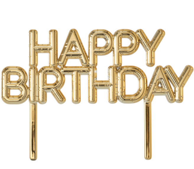 Happy Birthday Topper
