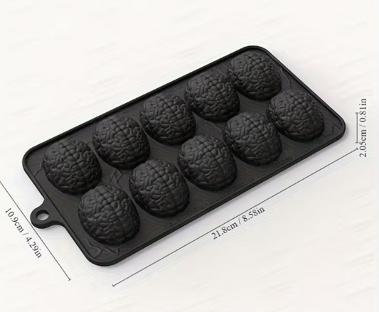 Brain chocolate mold