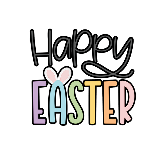 Happy Easter Cutter + Stencil