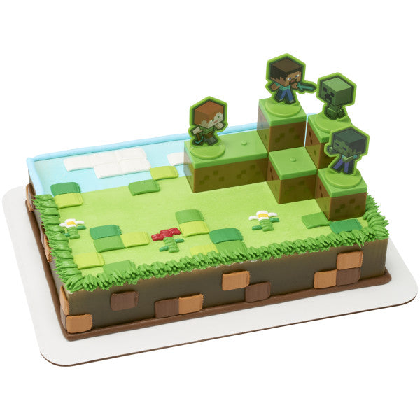 MINECRAFT cake topper