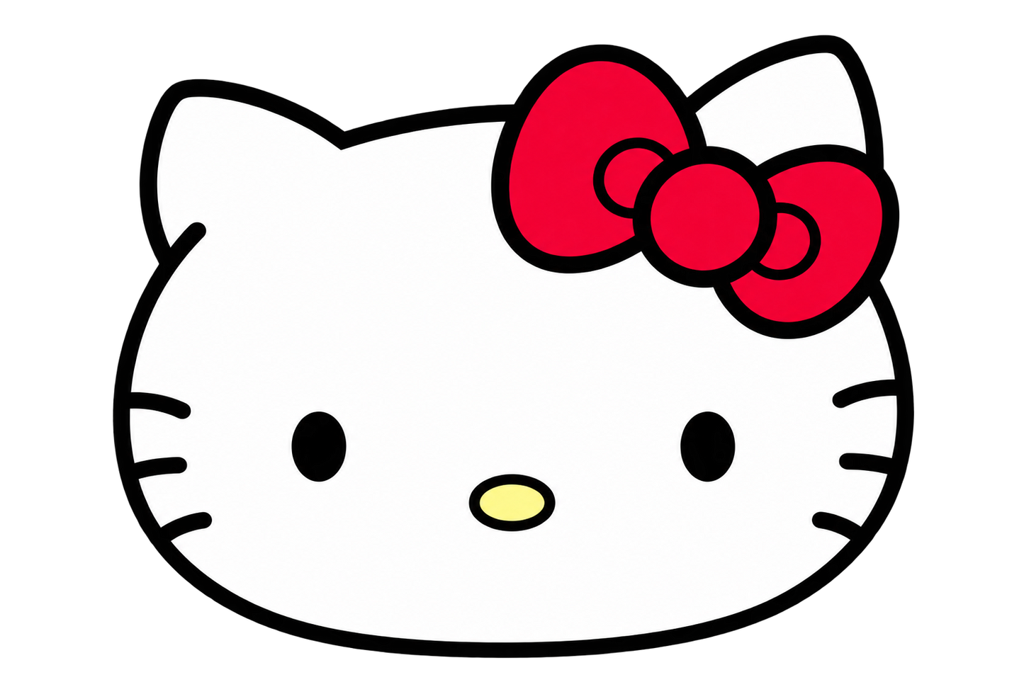 Hello Kitty Cookie cutter 3.5 IN
