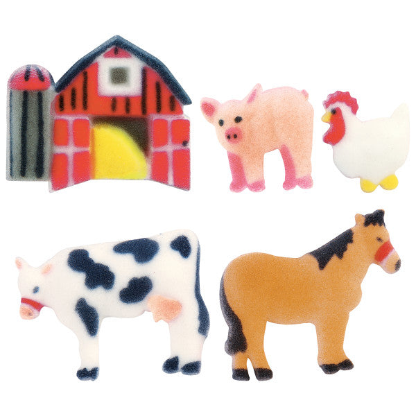 Farm Animals Asst 5ct