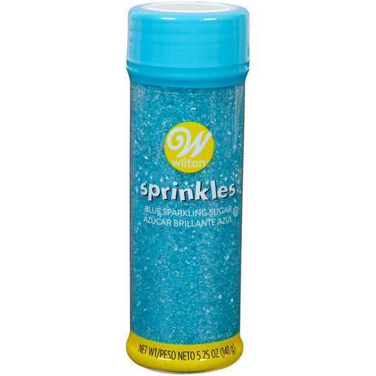 Blue Sparkling Sugar, 5.25 oz.