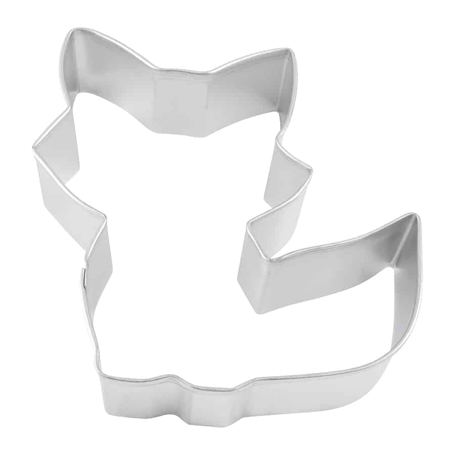 CUTE FOX COOKIE CUTTER (3.75″)