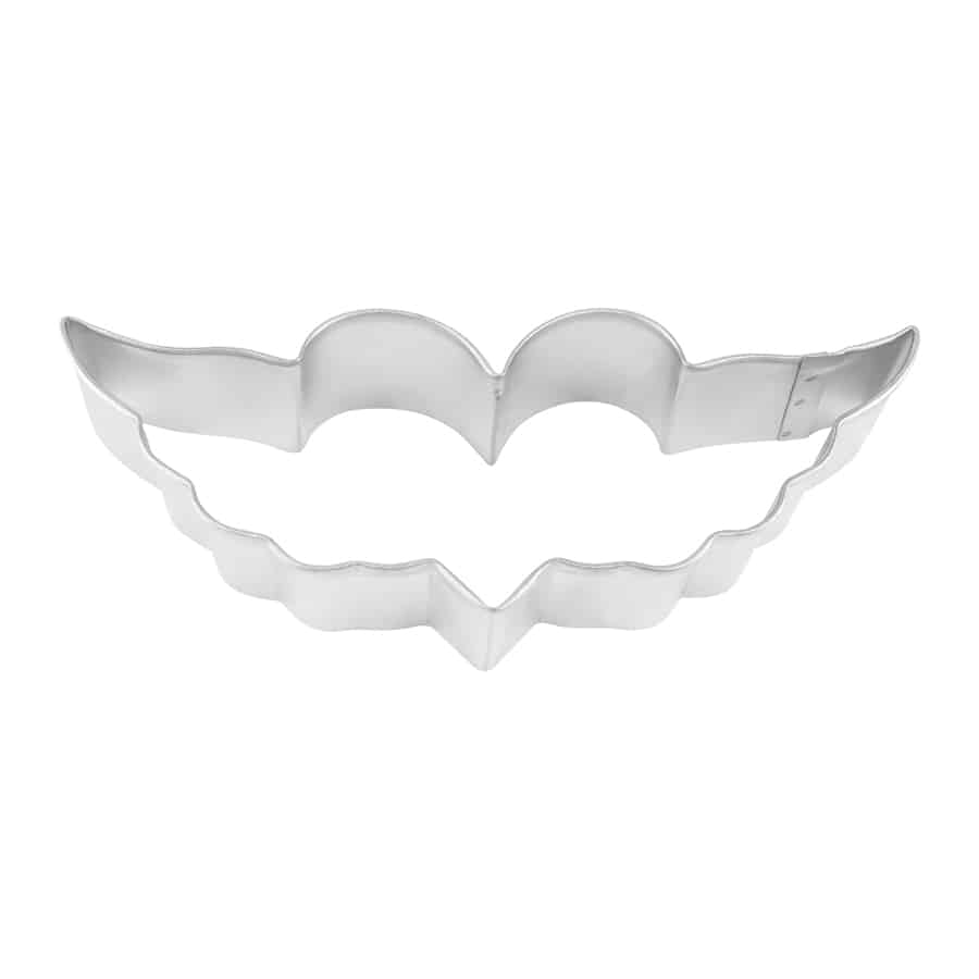 HEART WITH WINGS COOKIE CUTTER (4.75″)