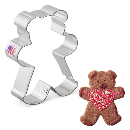 Teddy Bear Cookie Cutter, 4.25" 4 1/4"