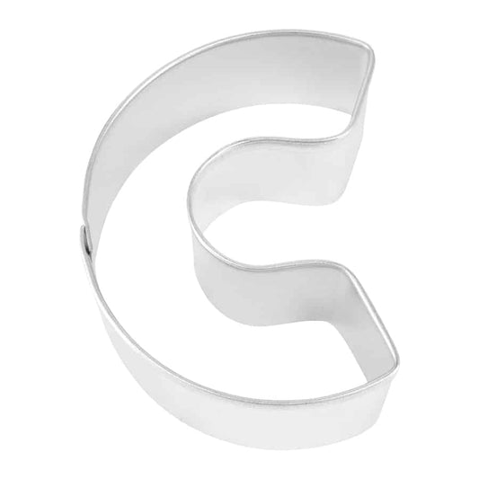 LETTER C COOKIE CUTTER (2.75″)