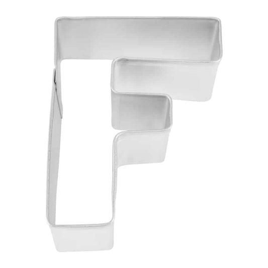 LETTER F COOKIE CUTTER (2.75″)