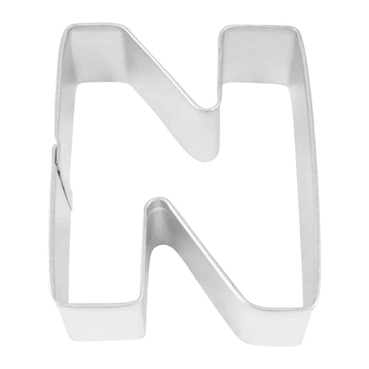 LETTER N COOKIE CUTTER (2.75″)