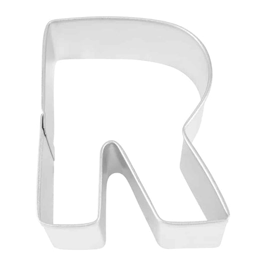 LETTER R COOKIE CUTTER (2.75″)