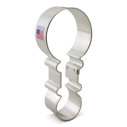 Rattle Cookie Cutter 4 1/2"