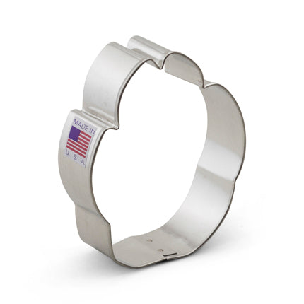 Dog Paw Cookie Cutter 3 3/8"