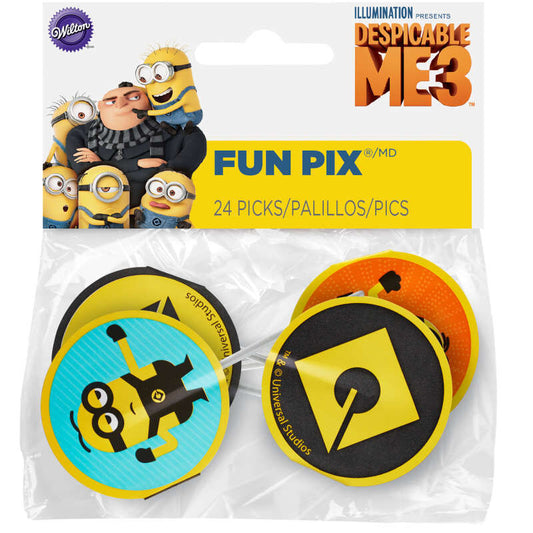 Despicable Me 3 Minions Fun Pix, 24-Count