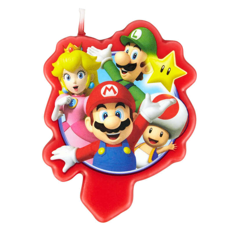 Super Mario by Nintendo Birthday Candle