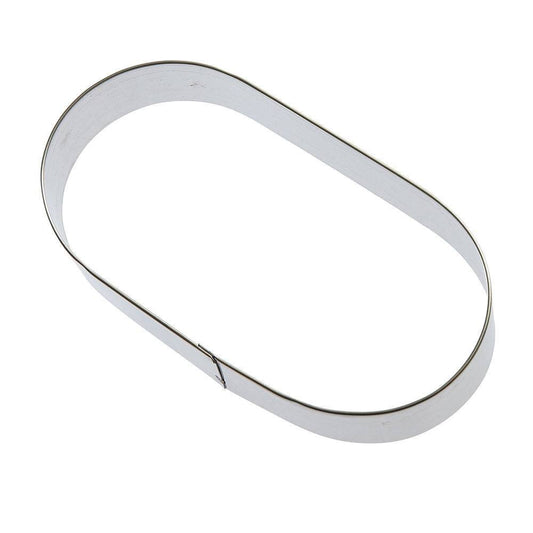 Capsule Plaque Cookie Cutter 5 in