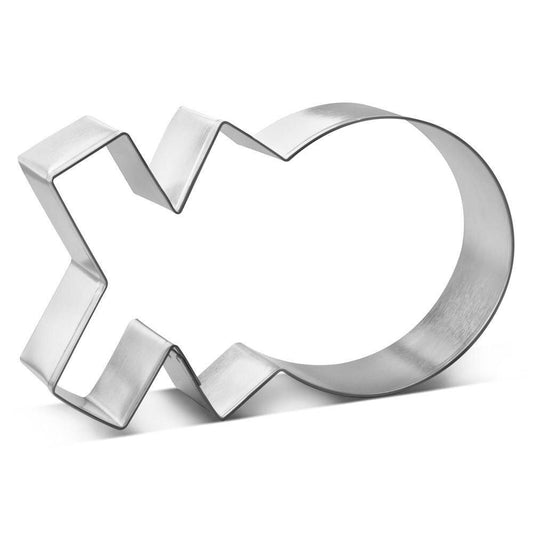XO Hugs and Kisses Cookie Cutter 4.25 in
