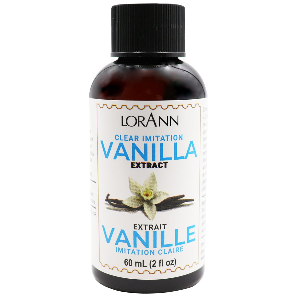 Clear Imitation Vanilla Extract, 4 oz.