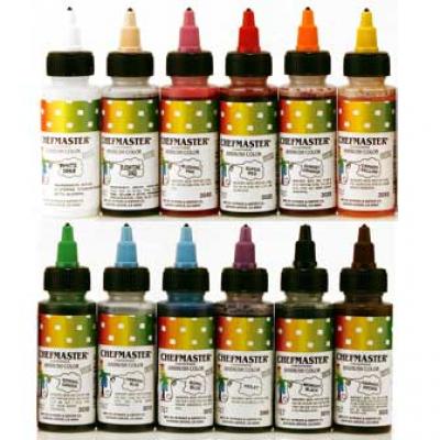 Chefmaster Airbrush Food Color 2 Oz