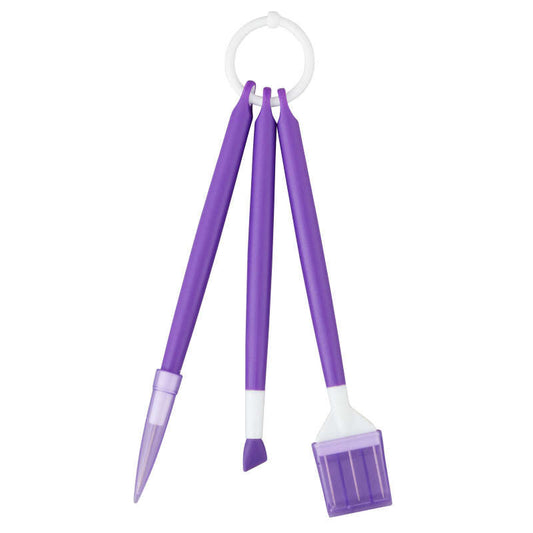 Cookie Decorating Tool Set, 3-Piece Cookie Decorating Supplies