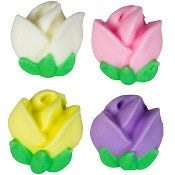 Mini Pastel Flower, 8ct