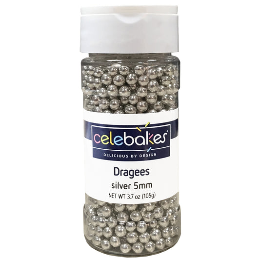 Celebakes Dragees 4mm , 3.7 oz.