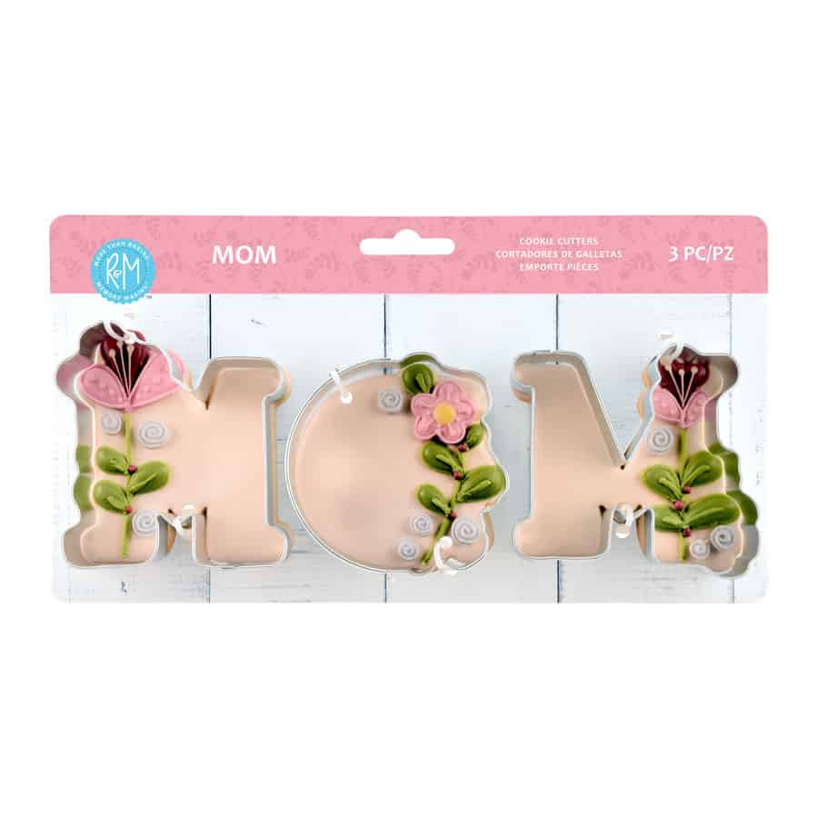 MOM 3PC COOKIE CUTTER SET