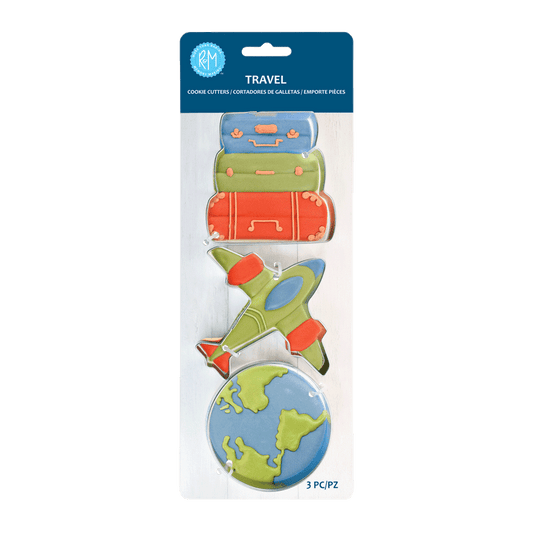 TRAVEL 3 PC COOKIE CUTTER SET
