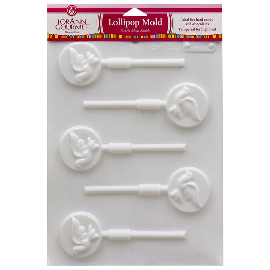 Doves Lollipop Sheet Mold