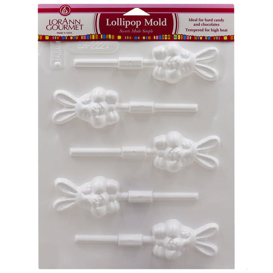 Rabbits Lollipop Sheet Mold