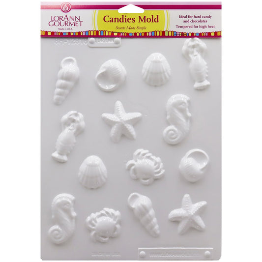 Sea Creatures Candies Sheet Mold