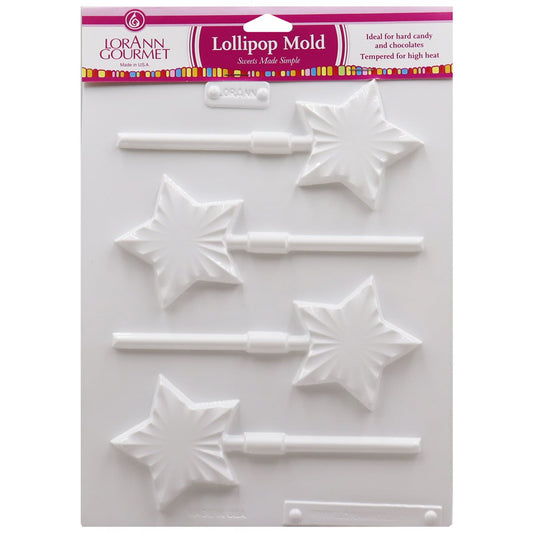 Bright Star Lollipop Sheet Mold