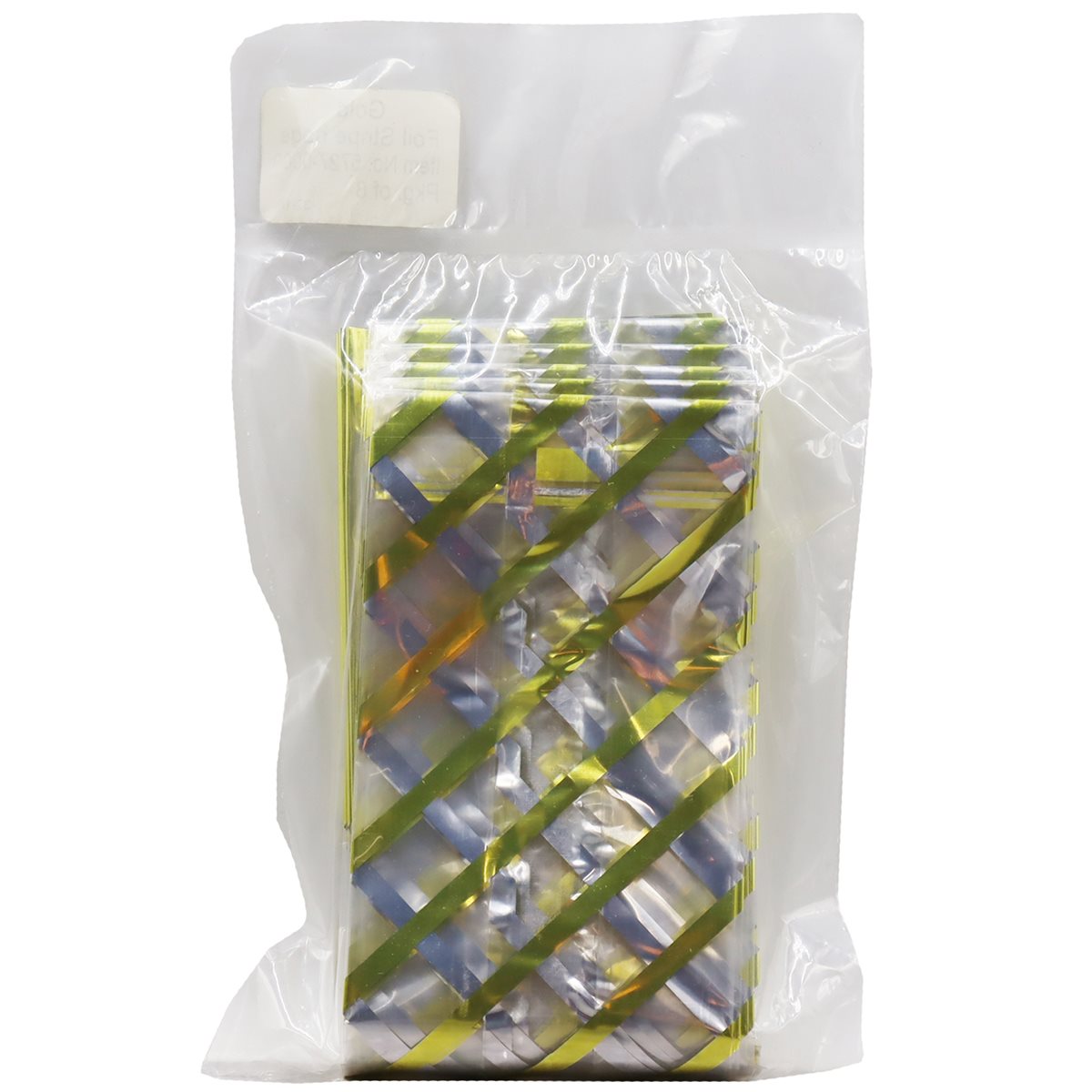 Candy Bags, Gold Foil Stripe (8 pack)