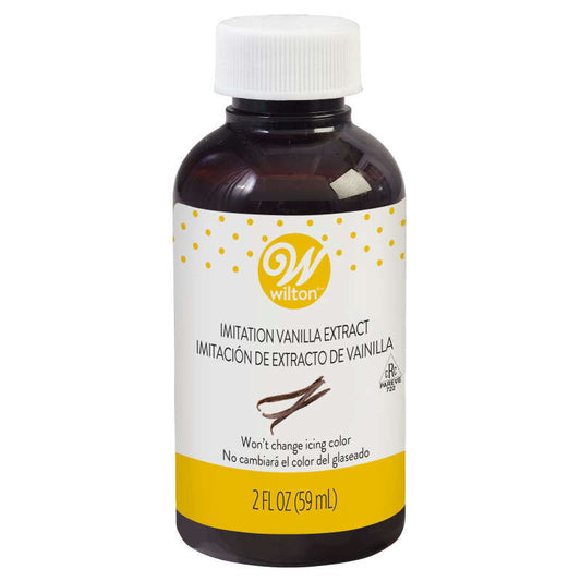 Clear Imitation Vanilla Extract, 2 oz.