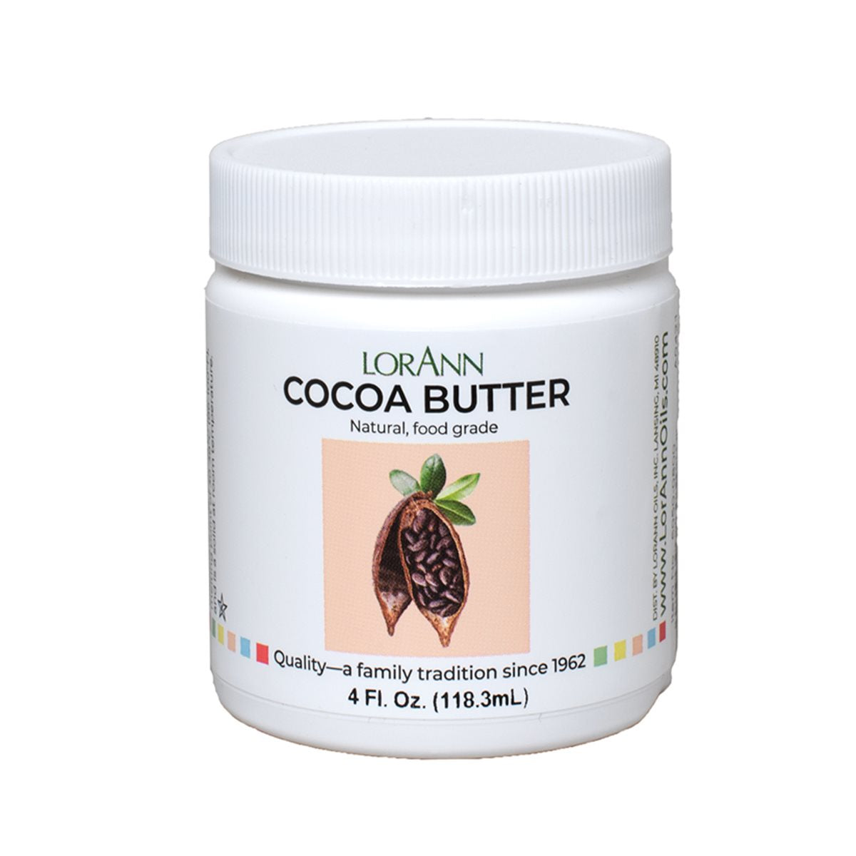 Cocoa Butter 4 oz. jar