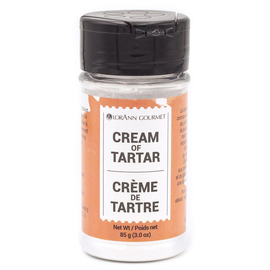 Cream of Tartar (Potassium Bitartrate) 3 oz