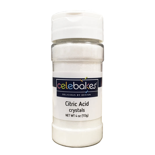 Celebakes Citric Acid Crystals, 4 oz