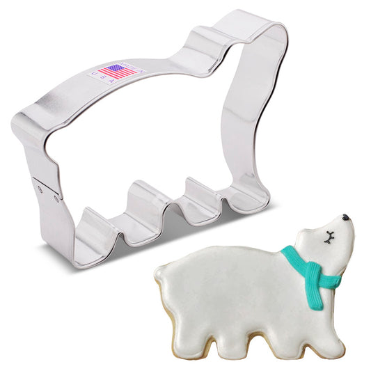 Bear Cookie Cutter, 4" 4" x 3"
