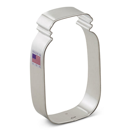 Mason Jar Cookie Cutter 4 3/8"