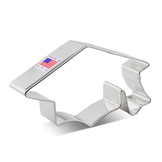 Graduation Cap Cookie Cutter 4 3/8"