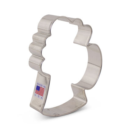 Beer Mug Cookie Cutter 4 1/4"