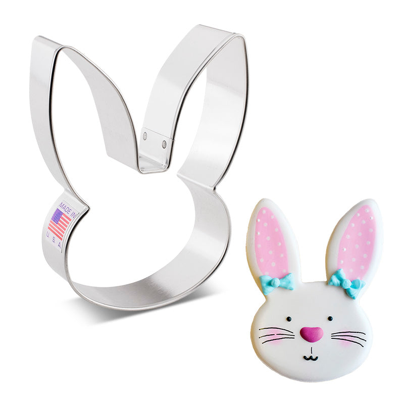 Bunny Head Cookie Cutter 4"