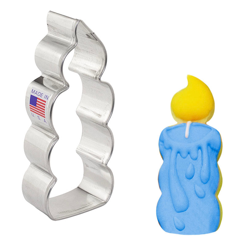Birthday Candle Cookie Cutter 4"