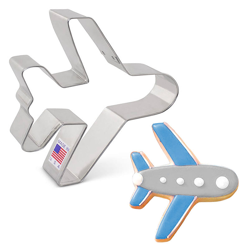 Airplane Cookie Cutter 4"