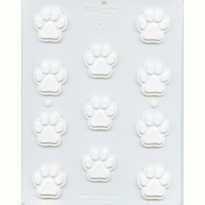 Paw print 1-1/2"Hard Candy Mold