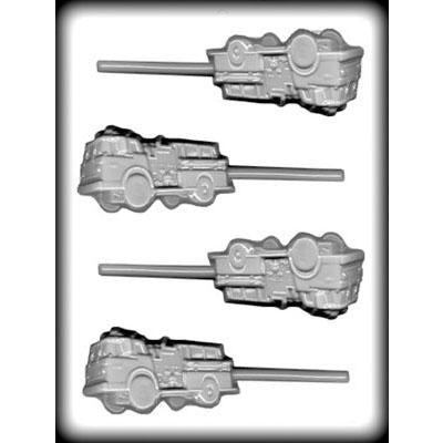 Firetruck Sucker Hard Candy Mold