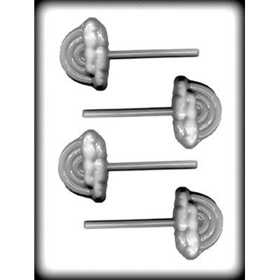 Rainbow & Clouds Sucker Hard Candy Mold