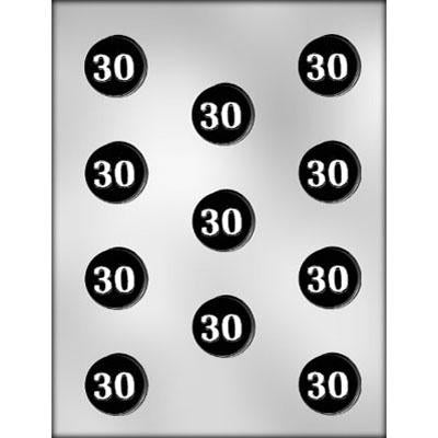 Circle With 30 Chocolate Mold