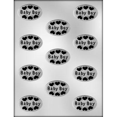 Baby Boy Oval Chocolate Mold