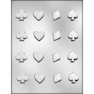 CARD SUIT 1¼" CHOCOLATE MOLD